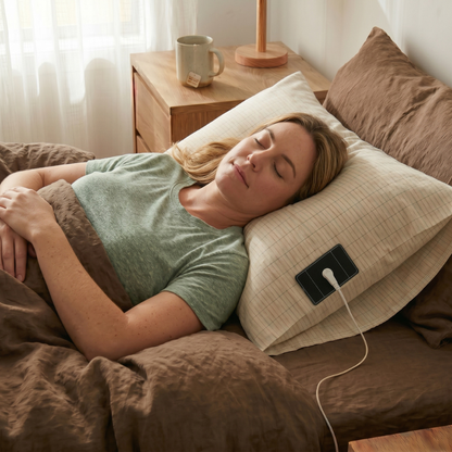 CalmEarth™ Grounding Bed Pillowcase